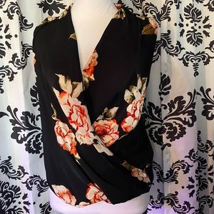 Flowy low cut tank top, worn once